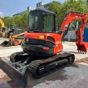 Excavadora Usada Kubota U55 Mini Crawler de 5.5 Toneladas, Miniexcavadora Japonesa Original en Venta - Product Image 1
