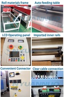 Machine de découpe laser YN1610, pour la fabrication de sacs à main de sandales en cuir