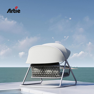 Artie Outdoor Furniture Patio Swings Hanging <strong>Egg</strong> Swing <strong>Chair</strong> <strong>Out</strong> <strong>Door</strong> With Stand Double Seater Swing Hanging <strong>Chair</strong> - Product Image 3