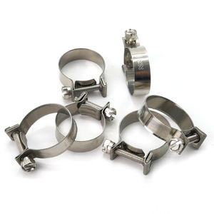 Heavy Duty Réglable 13mm Petit Diamètre W4 En Acier Inoxydable Moto <span class=keywords><strong>Voiture</strong></span> Mini Collier De Serrage Bande Clips - Product Image 1