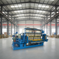 Machine automatique pour les plateaux à œufs |   Machine à fabriquer des barquettes à œufs à faible investissement, machine à fabriquer des barquettes à œufs à partir de papier recyclé pour les fermes avicoles