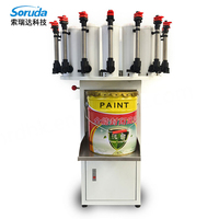 Machine à teinter la peinture à grande vitesse à moteur, avec revêtement supérieur en polyuréthane pour l'architecture et le bâtiment, pour distributeur de peinture manuel