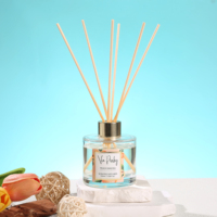 Diffuseur d'ambiance de luxe 100 ml aux senteurs naturelles de pêche, ensemble diffuseur à bâtonnets – Meilleures ventes