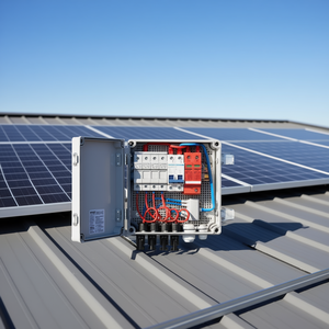 Caja Combinadora Solar Vevor de 4 Cadenas 10A IP65 con Carcasa de ABS para Sistema de Paneles Solares - Product Image 2
