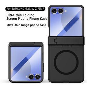 โรงงานฮวนมิน ผลิตเคสโทรศัพท์พับได้สำหรับ Samsung Galaxy Z Flip ลด 30% พร้อมวงแหวนแม่เหล็กและขาตั้ง จัดส่งข้ามประเทศ - Product Image 2