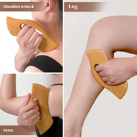 Outil professionnel en bois Gua Sha pour la relaxation du visage et du corps, soulagement des douleurs musculaires, massage beauté, planche de raclage, soin de la peau de la tête