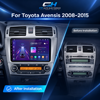 Autoradio GPS avec CarPlay sans fil pour Toyota Avensis 2008-2015, lecteur multimédia pour voiture