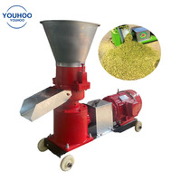 Petite machine à broyer et à mélanger les aliments pour animaux, machine à granulés d'aliments pour volailles, machine à fabriquer des granulés d'aliments pour animaux pour la production de nourriture animale