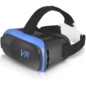 נייד 4.7-6.5 אינץ טלפון נייד VR לקטב משקפיים תיבת סרט 3D אוזניות קסדה באיכות גבוהה
