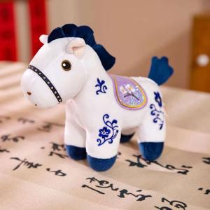 Llavero de Peluche de Caballito, Adorable Figura de Caballo Realista para Bolsos, <span class=keywords><strong>Estilo</strong></span> Nacional - Product Image 1