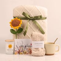 Set de Regalo Personalizado Bona Custom Brand, Elegante y Hecho a Mano, Combo Flexible de 2 o 3 Piezas para Cuidado Personal: Termo, Masajeador y Diario