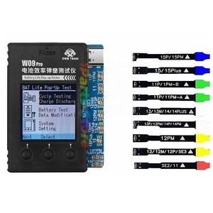 IParts W09 Pro เครื่องทดสอบแบตเตอรี่ V3<span class=keywords><strong>แบบ</strong></span> pop-up สำหรับการตรวจจับ IPhone11-15PM ปรับเปลี่ยนประสิทธิภาพของแบตเตอรี่100% รอบเครื่องมือสุขภา<span class=keywords><strong>พ</strong></span> - Product Image 1