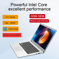 Ource Factory Wholesale Cheapest OEM 14 Inch Z8350 Inventory 4GB RAM 64GB SSD Clearance Price Brand New Large Memory Laptop