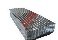 Tôle d'acier galvanisé ondulée SGCC avec revêtement en zinc Z10-Z29 pour toitures, murs, plafonds, clôtures, épaisseur 0,12-1,5 mm, découpe et soudure sur mesure