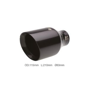 Terminal Redondo Inclinado de Acero Inoxidable Negro ID 63 Piezas Universales - Product Image 1