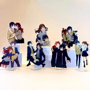 Horimiya Acrylic Standee Hori <strong>Miyamura</strong> Anime Character Display Clear Acrylic Desk Decor Romance Anime Collectible - Product Image 1