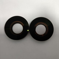 Painted Meniscus Optical Glass Lens Diam 34mm with Plano Convex Concave Multi Coated Fine Processing OEM ODM Support for Camera
