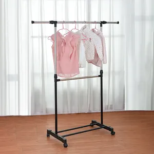 Laundry vertical clothes hanger drying rack