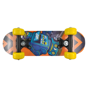 Professionnel 17 "pouces rétro planche à roulettes <span class=keywords><strong>pour</strong></span> les enfants Logo personnalisé planche en bois avec roue en PVC <span class=keywords><strong>pour</strong></span> - Product Image 4
