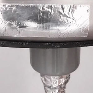 Lato singolo lato <span class=keywords><strong>impermeabile</strong></span> foglio di alluminio <span class=keywords><strong>nastro</strong></span> adesivo per sigillare Patching mascheratura caldo <span class=keywords><strong>e</strong></span> freddo HVAC condotti tubi in <span class=keywords><strong>cucina</strong></span> - Product Image 4