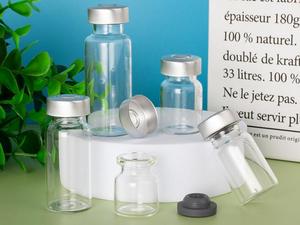 Flacons en verre stériles sous vide standard, 3 ml, 5 ml, 10 ml, avec bouchons en caoutchouc à vis, pour essence - Product Image 2