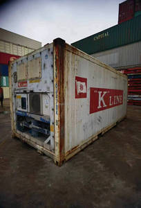 Used 20 Foot <b>Refrigerated</b> <b>Container</b> 20RF For Sale. - Product Image 5