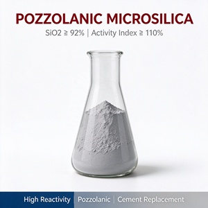 Microsílice, Polvo de Sílice para Tablero de Fibrocemento, Tablero de Silicato de Calcio, 92% SiO2, Polvo Fino, Potenciador de Densidad - Product Image 2