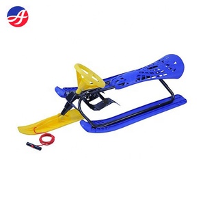 Scooter de neige en métal pour enfants, avec volant, pour l'extérieur en hiver - Product Image 3