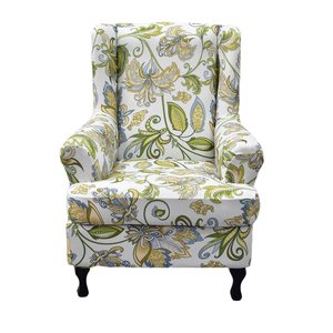 2 pezzi coprisedie morbide removibili con schienale alare e poltroncina elasticizzata di dimensioni personalizzate - Product Image 5