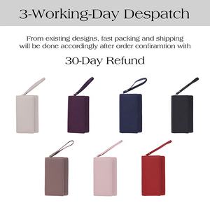 Hongbo Bestseller 7-Farben bereit kleine Saffiano Leder Zippy Budget Binder Brieftasche als Büro Geschenk für Bargeld Organisation - Product Image 3