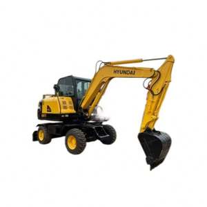 รถขุดไฮดรอลิกฮุนได 60w-7 คุณภาพสูง ล้อแท้จากเกาหลี 6 ตัน สภาพใหม่ เครื่องยนต์ ปั๊ม เกียร์บ็อกซ์ ประสิทธิภาพสูง ขาย - Product Image 1