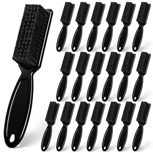 Cepillo quitapelusas para cuello con logotipo personalizado, mango chapado en oro, cerdas de nailon, cepillo para barba y estilizado para hombres, ideal para salón y barbería. - Product Image 1