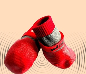 Chaussures souples <span class=keywords><strong>pour</strong></span> chiens: antidérapantes, sécurisées et anti-salissures! Bottines <span class=keywords><strong>pour</strong></span> <span class=keywords><strong>chien</strong></span> à pois imperméables, parfaites <span class=keywords><strong>pour</strong></span> tous les terrains! - Product Image 3