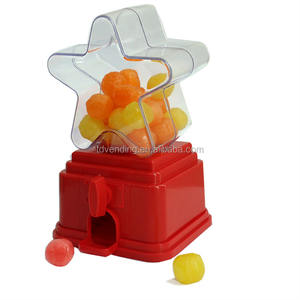 GVM06F <span class=keywords><strong>Machine</strong></span> à bonbons gommeux à mâcher pour enfants Distributeur de bonbons pour les fêtes de fin d'année Bubble Gum Cotton Jelly Beans Plastic Candy Toys - Product Image 5