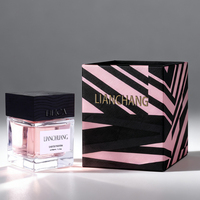 Flacon de parfum personnalisé en usine, flacon de parfum personnalisé avec boîte, verre transparent unique, Xuzhou Lilac Glass Products Co Ltd, boîte personnalisée