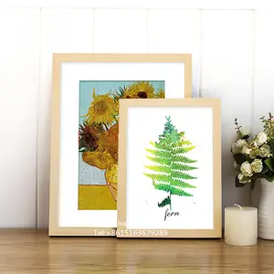 Marco decorativo para pared del hogar, marco de póster de madera MDF, 10x15, 13x18, 18x24, 21x29,7, <span class=keywords><strong>30x40</strong></span>, 50x70 - Product Image 4