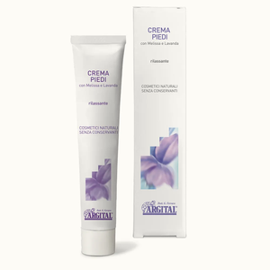 Argital - Crema Relajante para Pies de 75 ml con Ingredientes Herbales, Aroma a Limón, Alivio de la Sequedad para Pies - Origen Italiano - Product Image 1