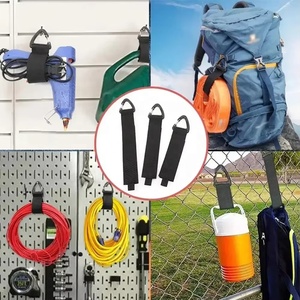 <span class=keywords><strong>Sangle</strong></span> de fixation triangulaire robuste en nylon écologique avec fermeture auto-agrippante pour tuyau de jardin et outils, personnalisable - Product Image 3