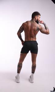 Calzoncillos Bóxer de Algodón con Estampado Negro para Hombre, Ropa Interior Masculina Transpirable, Suave y Cómoda, Cintura Elástica, Proveedor - Product Image 5