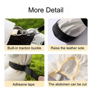 Su Geçirmez Koruyucu Köpek Kıyafeti S M L XL XXL Toz Geçirmez Pantolon ve Ayakkabılar - Product Image 4