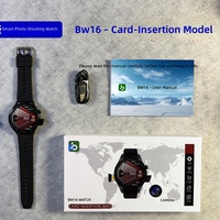 Jam Tangan Pintar BW16 dengan Slot Kartu SIM Independen, Pemantau Oksigen Darah, Detak Jantung, Pemantau Tidur, Layar TFT, Tali Silikon Magnetik, 3 ATM