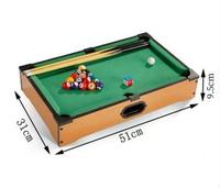 Ensemble de jeu de snooker pour enfants de qualité supérieure, durable, 51 cm, table en bois, jeu de billard de table, balles de billard, cadeau amusant pour la famille