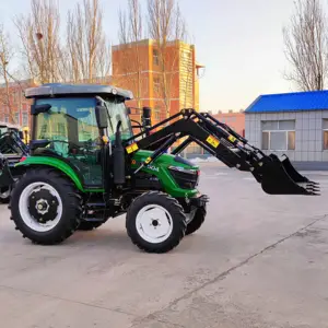 Small tractor 4x4 30HP 40HP 50HP 60HP 70HP Compact Tractors Supplier for Agriculture