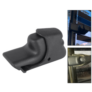 Cerradura de Ventana Trasera Deslizante Manual para Ford, Repuesto de CFRP Negro para F250 F350 F450 99-10 - Product Image 1