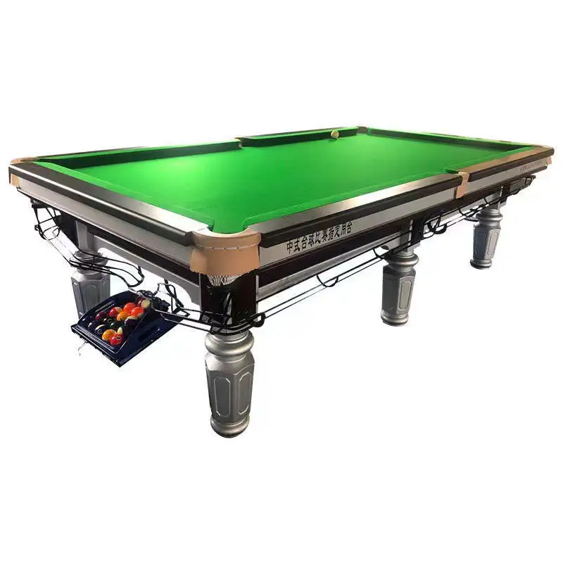 2023 new designs high-end modern style luxury snooker billiard tables 9ft 8ft 7ft solid wood and slate pool table