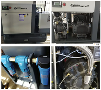 Compresseur d'air à vis tout-en-un GANEY 11 kW 15 CV de la sous-marque KAISHAN pour machine de découpe laser à fibre