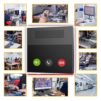 Développement personnalisé de schéma d'interphone audio-vidéo, conception de carte PCB, carte 4G à brancher, alimentation PoE, prise en charge du Wi-Fi, 1080P H264 VP8 IP