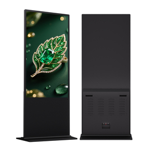 Pantalla digital independiente de alta luminosidad de 4k UHD y 300 nits para interiores y exteriores, para restaurantes y comercios. - Product Image 1