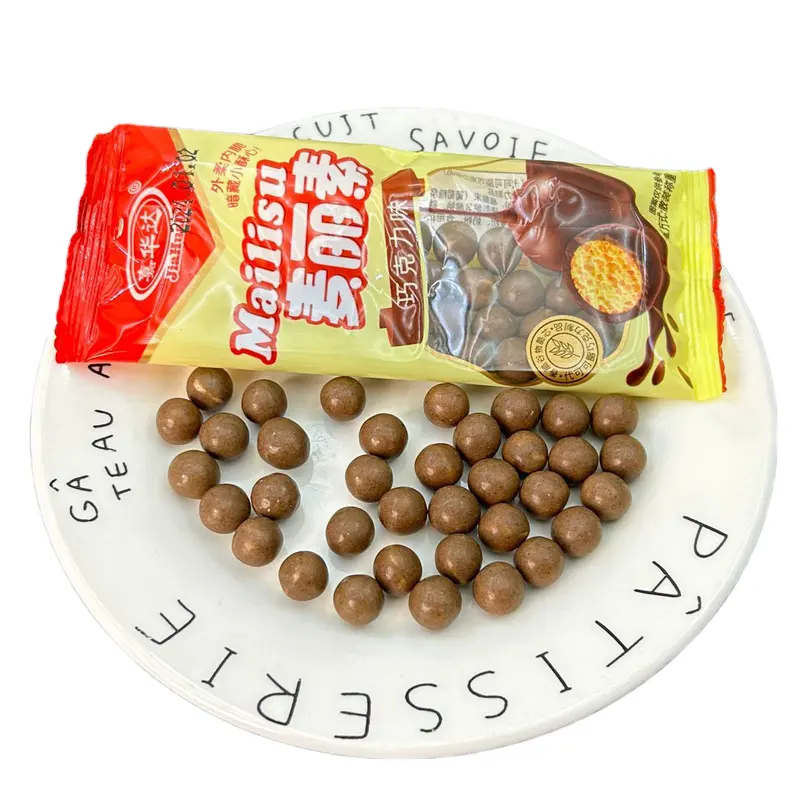 HY Toys30 pack of children's Cocoa Butter chocolate Crispy Maltesers 8090 nostalgic snack batch. hair