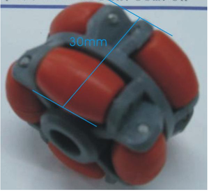 Roue universelle pour robot, roue Fulai, omnidirectionnelle, 2LH-40, roue Maime, <span class=keywords><strong>pneu</strong></span> mécanique de transport, pierre, verre - Product Image 5